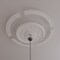 Ekena Millwork 47 1/2-in. OD x 39 1/4-in. ID Ceiling Ring with 31 1/2-in. OD Ceiling Medallion Palmetto Accent Kit CRM47MO31PM - alternate 6